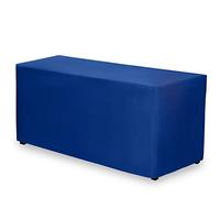 Gee Di Moda Fitted Tablecloth - 48 x 30 Inch Royal Blue Fitted Tablecloth for Rectangle Table - Heavy Duty Washable Fabric - for Buffet Table Holiday Party Dinner Wedding & Trade Show