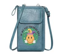 GEEADNB Card Wallets Purse Customized Small Bags Fat Tuesday Jester Hat Whimsical Design Season Gifts