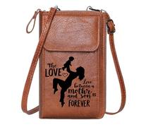 GEEADNB Card Wallets Purse Ladies Cell Phone Purse warned kill surprised for Valentine's Day Birthday Gifts Season Gifts