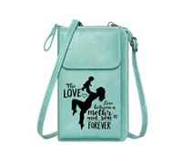 GEEADNB Card Wallets Purse Ladies Cell Phone Purse warned kill surprised for Valentine's Day Birthday Gifts Season Gifts