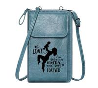 GEEADNB Card Wallets Purse Ladies Cell Phone Purse warned kill surprised for Valentine's Day Birthday Gifts Season Gifts