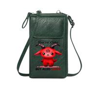 GEEADNB Card Wallets Purse Small Crossbody Bags Dark Humor Pentagram Symbol Red Goat Suitable for Everyday Use Perfect for Teacher's Day