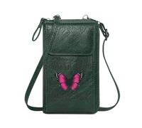 GEEADNB Cell Phone Purse with Zipper Small Shoulder Bag Born to Stand Out Butterfly Aesthetic Design Graduation Student Personalized Gifts for Girlfriend Friends