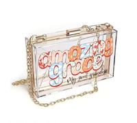 GEEADNB Cell Phone Wallet Purses Bags with Card Slots Amazing Grace decorative font vibrant colors Romantic Gifts for Wife Girlfriend Graduation Student