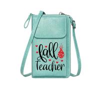 GEEADNB Cell Phone Wallet Purses Women ID Credit Card Case Love Metaphor red Flask Floating Hearts Large Capacity Purse Gift Holiday Customized Gift