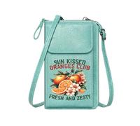 GEEADNB Crossbody Bags for Women Card Wallets Purse Zesty Oranges Sun-Kissed Cute Stylish Elegant Accessory Suitable for Everyday Use