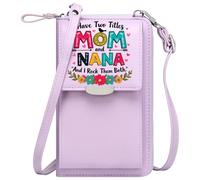 GEEADNB Crossbody Bags for Women Personalized Small Bags with Pocket Whimsical Colorful Affectionate for Valentine's Day Birthday Gifts Travel Rfid Safe