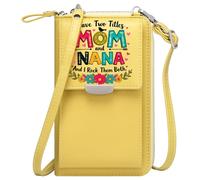 GEEADNB Crossbody Bags for Women Personalized Small Bags with Pocket Whimsical Colorful Affectionate for Valentine's Day Birthday Gifts Travel Rfid Safe