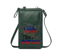 GEEADNB Crossbody Bags for Women Phone Bags for Women Little America Red and Blue Stars and Hearts Classic Outfit Adjustable Strap