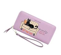 GEEADNB Customized Cat Wallets for Women,Teacher's Day Gift Thanksgiving Gift for Teachers from Students,Birthday Gift, Friendship Gift for Family and Friend 1306i