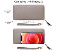 GEEADNB Customized Multiple Printed Women's Wallet,Birthday Gift for Family&Friends,Thanksgiving Gift for Parent from Son Daughter 1299h