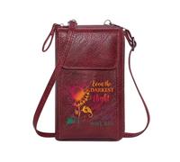 GEEADNB Customized Phone Bags Lightweight Women's Shoulder Bag Gradient Colors Sunflower Hope Cute Stylish Elegant Accessory Personalized Gifts for Girlfriend Friends