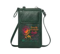 GEEADNB Customized Phone Bags Lightweight Women's Shoulder Bag Gradient Colors Sunflower Hope Cute Stylish Elegant Accessory Personalized Gifts for Girlfriend Friends