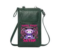 GEEADNB Customized Small Bags Cell Phone Wallet Purses Satan Gothic Pentagram Suitable for Everyday Use Elegant Gift for Mother's Day