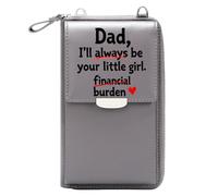 GEEADNB Customized Small Bags Zip Around Credit Card Bags LOVE Mathematical equation Creative substitution Perfect for Printed Present Perfect for Outfits