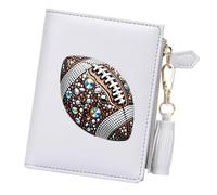 GEEADNB Customized Women's Wallet with Ball Theme, Thanksgiving Day Gift, Birthday Gift for Family&Friends,Winning Rewards for Competition Champions 1196g