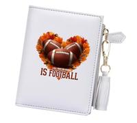 GEEADNB Customized Women's Wallet with Ball Theme, Thanksgiving Day Gift, Birthday Gift for Family&Friends,Winning Rewards for Competition Champions 1106l