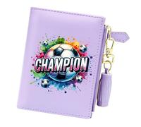GEEADNB Customized Women's Wallet with Ball Theme, Thanksgiving Day Gift, Birthday Gift for Family&Friends,Winning Rewards for Competition Champions 0534e