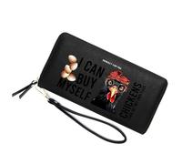 GEEADNB Customized Women's Wallet with Chicken,Birthday Gift,Holiday Gift for Son Daughters from Parent Grandparent,Graduation Gift for Friends,Students,Teacheres 1304b