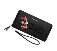 GEEADNB Customized Women's Wallet with Chicken,Birthday Gift,Holiday Gift for Son Daughters from Parent Grandparent,Graduation Gift for Friends,Students,Teacheres 1304h