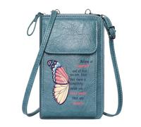 GEEADNB Ladies Cell Phone Purse Customized Small Bags Transformation Self-belief Inner strength Large Capacity Purse Gift Cute Stylish Elegant Accessory