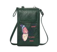 GEEADNB Ladies Cell Phone Purse Customized Small Bags Transformation Self-belief Inner strength Large Capacity Purse Gift Cute Stylish Elegant Accessory