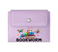 GEEADNB Large Capacity Ladies Coin Purse，Multi-Functional Women's Wallet，Rainbow Arches，Book and Coffee Cup，Whimsical Stars，Thoughtful Gift for Father's Day，Teacher's Day