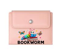 GEEADNB Large Capacity Ladies Coin Purse，Multi-Functional Women's Wallet，Rainbow Arches，Book and Coffee Cup，Whimsical Stars，Thoughtful Gift for Father's Day，Teacher's Day