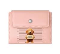 GEEADNB Large Capacity Ladies Coin Purse,Multi-Functional Women's Wallet,Sign German Shepherd Puppy Cartoon-Style Wonderful Gift for Mother's Father's Day Romantic Gift for Wife/Girlfriend.