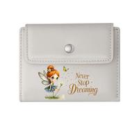GEEADNB Large Capacity Ladies Coin Purse，Slim Minimalist Card Holder，Butterflies，Never Stop Dreaming，Fairy，Thanksgiving Birthday Gift for Women Thoughtful Gift for Father's Day，Teacher's Day
