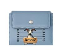 GEEADNB Large Capacity Ladies Coin Purse，Slim Minimalist Card Holder，Wooden Sign Great Dane Digital Art Thanksgiving Birthday Gift for Women Wonderful Gift for Mother's Father's Day