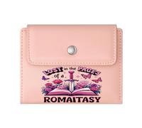 GEEADNB Large Capacity Ladies Coin Purse,Slim Women's Wallet,Floral Butterflies Fantasy Elements Romantic Literature Romantic Gift for Wife/Girlfriend.
