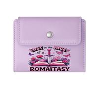 GEEADNB Large Capacity Ladies Coin Purse,Slim Women's Wallet,Floral Butterflies Fantasy Elements Romantic Literature Romantic Gift for Wife/Girlfriend.