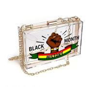 GEEADNB Lightweight Women's Shoulder Bag Womens Travel Bags Pan-Africanism, Black History Month, Unity, Cute Stylish Elegant Accessory Personalized Gifts for Girlfriend Friends