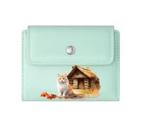 GEEADNB Multi-Functional Women's Wallet,Large Capacity Ladies Coin Purse,Autumn-Themed Brown Boot Pumpkins Romantic Gift for Wife/Girlfriend. Thoughtful Gift for Father's Day,Teacher's Day