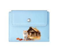 GEEADNB Multi-Functional Women's Wallet,Large Capacity Ladies Coin Purse,Autumn-Themed Brown Boot Pumpkins Romantic Gift for Wife/Girlfriend. Thoughtful Gift for Father's Day,Teacher's Day