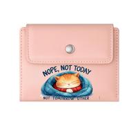 GEEADNB Multi-Functional Women's Wallet,Large Capacity Ladies Coin Purse,Cute Kitten Whimsical Wisdom Playful Style Wonderful Gift for Mother's Father's Day Romantic Gift for Wife/Girlfriend.