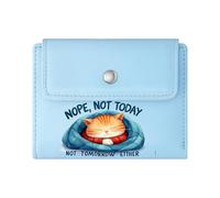 GEEADNB Multi-Functional Women's Wallet，Large Capacity Ladies Coin Purse，Cute Kitten Whimsical Wisdom Playful Style Wonderful Gift for Mother's Father's Day Romantic Gift for Wife/Girlfriend.