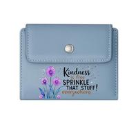GEEADNB Multi-Functional Women's Wallet，Large Capacity Ladies Coin Purse，Hummingbird，Dandelions，Brave Wings，Thoughtful Gift for Father's Day，Teacher's Day Thanksgiving Birthday Gift for Women