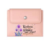 GEEADNB Multi-Functional Women's Wallet，Large Capacity Ladies Coin Purse，Hummingbird，Dandelions，Brave Wings，Thoughtful Gift for Father's Day，Teacher's Day Thanksgiving Birthday Gift for Women