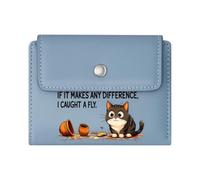 GEEADNB Multi-Functional Women's Wallet，Large Capacity Ladies Coin Purse，Whimsical Style Abstract Cat Potted Plants Wonderful Gift for Mother's Father's Day