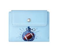 GEEADNB Multi-Functional Women's Wallet，RFID Blocking Wallet Purse，Sparkling Luxury Bomb-Like Structure Fusion Design Thanksgiving Birthday Gift for Women Romantic Gift for Wife/Girlfriend.