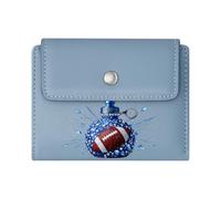 GEEADNB Multi-Functional Women's Wallet，RFID Blocking Wallet Purse，Sparkling Luxury Bomb-Like Structure Fusion Design Thanksgiving Birthday Gift for Women Romantic Gift for Wife/Girlfriend.