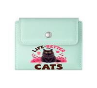 GEEADNB Multi-Functional Women's Wallet,RFID Blocking Wallet Purse,Vibrant Horse,Cowgirl,Freedom,Wonderful Gift for Mother's Father's Day Thoughtful Gift for Father's Day,Teacher's Day