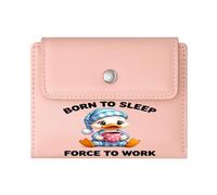 GEEADNB Multi-Functional Women's Wallet，Slim Minimalist Card Holder，Cartoon Cow，NOT My Pasture，Angry Expression，Romantic Gift for Wife/Girlfriend. Thoughtful Gift for Father's Day，Teacher's Day