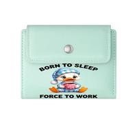 GEEADNB Multi-Functional Women's Wallet，Slim Minimalist Card Holder，Cartoon Cow，NOT My Pasture，Angry Expression，Romantic Gift for Wife/Girlfriend. Thoughtful Gift for Father's Day，Teacher's Day