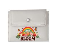 GEEADNB Multi-Functional Women's Wallet,Slim Minimalist Card Holder,Floral,Mindfulness,Anatomy,Romantic Gift for Wife/Girlfriend. Wonderful Gift for Mother's Father's Day