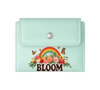 GEEADNB Multi-Functional Women's Wallet,Slim Minimalist Card Holder,Floral,Mindfulness,Anatomy,Romantic Gift for Wife/Girlfriend. Wonderful Gift for Mother's Father's Day