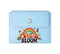 GEEADNB Multi-Functional Women's Wallet,Slim Minimalist Card Holder,Floral,Mindfulness,Anatomy,Romantic Gift for Wife/Girlfriend. Wonderful Gift for Mother's Father's Day