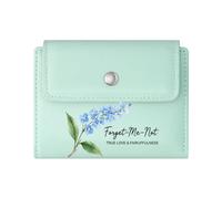 GEEADNB Multi-Functional Women's Wallet，Slim Minimalist Card Holder，Joyful Moments，Whimsical Design，Adorable Charm，Romantic Gift for Wife/Girlfriend.